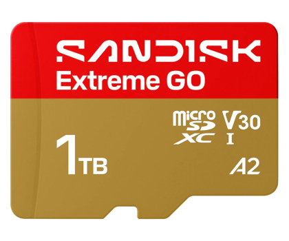 Karta pamięci Sandisk 1TB microSDXC Extreme Go UHS-I 240/160 MB/s